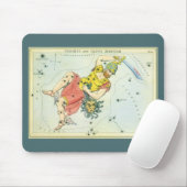 Vintage Astronomie, Perseus und Medusa in Caput Mousepad (Mit Mouse)