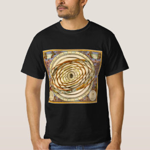 Vintage Astronomie Planetenbahnen, Andreas Cellari T-Shirt
