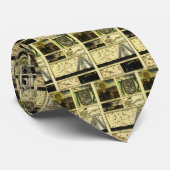 Vintage Astronomie, Stella Magorum, Celestial Star Krawatte (Gerollt)