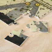 Vintage Astronomie, Stella Magorum, Celestial Star Puzzle (Seite)