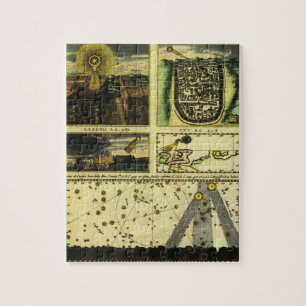 Vintage Astronomie, Stella Magorum, Celestial Star Puzzle