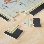 Vintage Astronomie, Sternbilder, Andromeda Puzzle (Seite)