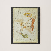 Vintage Astronomie, Sternbilder Puzzle (Vertikal)