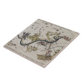 Vintage Astronomische Karte Fliese (Seite)