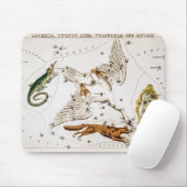 Vintage Astronomische Karte Mousepad (Mit Mouse)