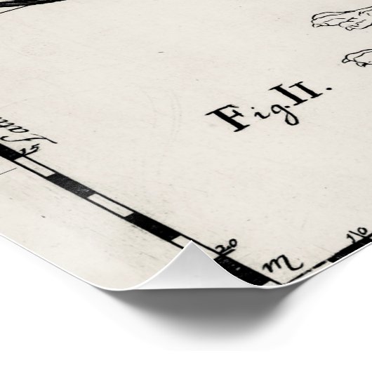 Vintage Astronomy Constellations Celestial Map  Poster (Ecke)