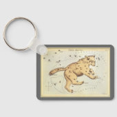 Vintage Astronomy, Ursa Major Constellation, Bear Schlüsselanhänger (Rückseite)