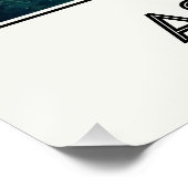 Vintage Asuncion, kolonialer Reiz Poster (Ecke)