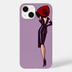 Vintage atemberaubende Glamour-Girl Retro-Pinup Case-Mate iPhone Hülle