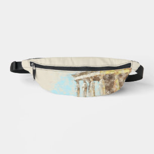 Vintage Athen Griechenland Bauchtasche – Farbskizz