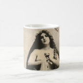 Vintage ätherische Goddess Postcard Kaffeetasse (Mittel)