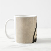 Vintage ätherische Goddess Postcard Kaffeetasse (Links)