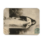 Vintage ätherische Goddess Postcard Magnet (Horizontal)