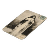Vintage ätherische Goddess Postcard Magnet (Linke Seite)