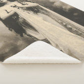 Vintage ätherische Goddess Postcard Sherpadecke (3/4)