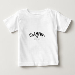 Vintage Athletic Champion Design Baby T-shirt