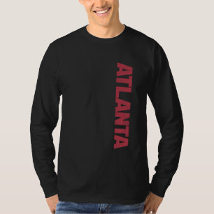 Vintage Atlanta GA USA Stadt Stolz Varsity Atlanta T-Shirt