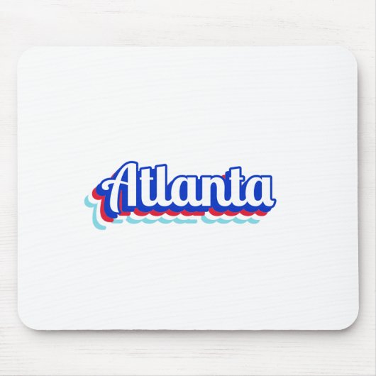 Vintage Atlanta Mousepad (Vorne)