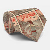 Vintage Atlantic City 1920 Stahl-Pier-Krawatte Krawatte (Gerollt)