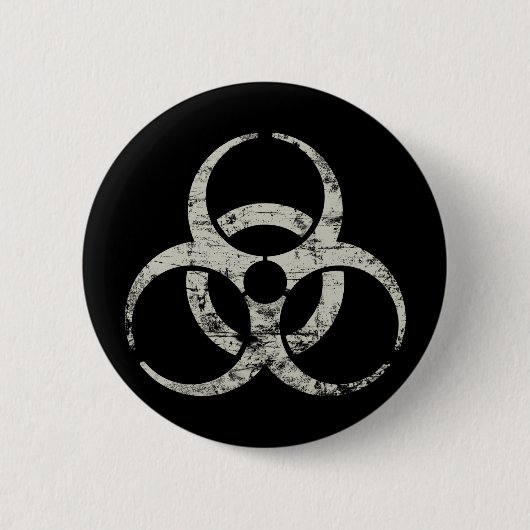 Vintage Atom Symbol Button (Vorderseite)