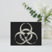 Vintage Atom Symbol Postkarte (Stehend Vorderseite)