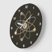 Vintage Atomforschung Große Wanduhr (Winkel)