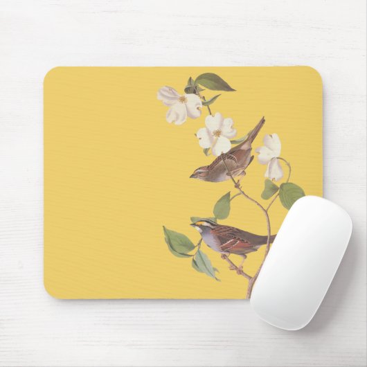 Vintage Audubon Art Mousepad (Mit Mouse)