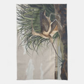 Vintage Audubon Long-billed Curlew Vogelkunst Geschirrtuch (Vertikal)