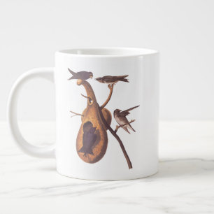 Vintage-Audubon-Vogel Purple Martin Jumbo-Tasse