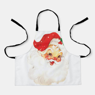Vintage Aufführung des Weihnachtsmanns Schürze