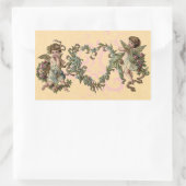 Vintage Aufkleber der Fee (Tasche)