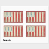 Vintage Aufkleber für die amerikanische Zivile Fla (Blatt)