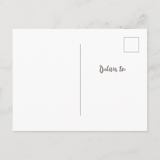 Vintage Aufkleber für rustikale Postkarten (Rückseite)