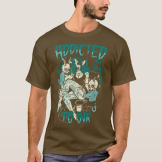 Vintage Aufnahme in dunkelhäutige Tattoos T-Shirt