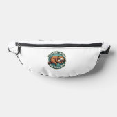 Vintage-Aufschieberitis-Faultier Lustiges Student- Bauchtasche (Ablage )