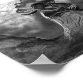 Vintage Aufzählung von Glasplakaten Poster (Ecke)