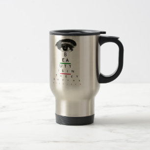 Vintage Augen-Diagramm-Geschenke Reisebecher