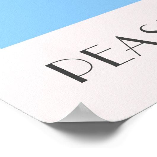 Vintage Aurawirkung Poster (Ecke)