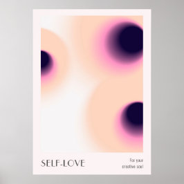 Vintage Aurawirkung Poster