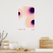 Vintage Aurawirkung Poster (Küche)