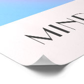 Vintage Aurawirkung Poster (Ecke)