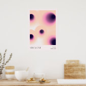 Vintage Aurawirkung Poster (Küche)