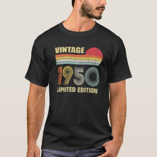 Vintage Ausgabe 1950 Limited Edition Geschenk 70.  T-Shirt