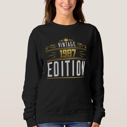 Vintage-Ausgabe 1987 Sweatshirt (Vorderseite)