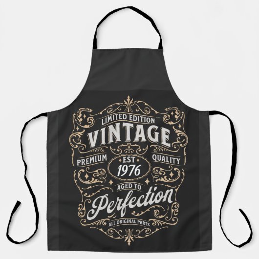 Vintage Ausgabe. Premium-Qualität - Bearbeitungsal Schürze (Vorderseite)