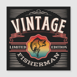 VINTAGE AUSGABE VON FISCHERANEN MAGNETEINLADUNG