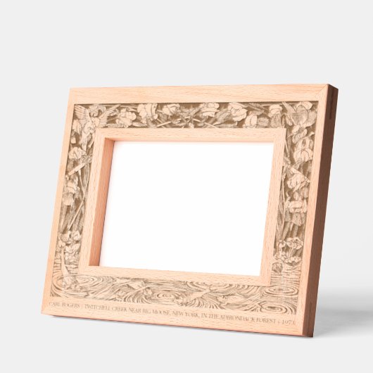 Vintage Außengrenzen Geätzte Rahmen (Links)