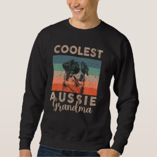 Vintage Aussie Coolste Oma-Geschenke für Frauenspa Sweatshirt