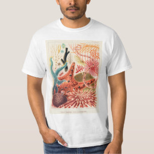 Vintage Australien Fische des Great Barrier Reef T-Shirt
