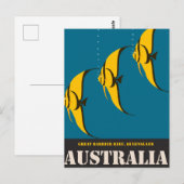 Vintage Australien Postkarte (Vorne/Hinten)